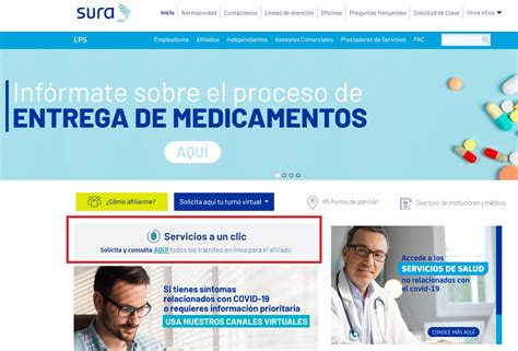 cita con sura|Servicios en línea